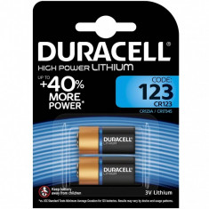 Set 2 baterii Duracell Ultra 123, 3 V foto