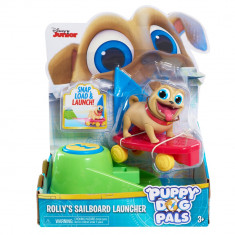 Figurina cu lansator Puppy Dog Pals - Rolly foto