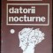 EUGEN BUNARU - DATORII NOCTURNE (VERSURI, 1985) [coperta TUDOR JEBELEANU]