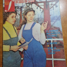 revista femeia martie 1976-art.alexandria,platforma pipera,orasul tecuci