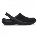 Saboti Crocs LiteRide 360 Clog Negru - Black/Black, 36, 37, 42, 43, 45, 46, 48