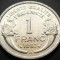 Moneda istorica 1 FRANC - FRANTA, anul 1957 * cod 475 Litera B = excelenta