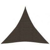 Gossi panza parasolar, maro, 3,6x3,6x3,6 m, hdpe, 160 g/m2