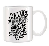 Cana alba personalizata Make the Money, INOVATIX&reg;. 330ml