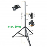 Suport trepied profesional boxa grea 80KG Reglabil 100-200CM Stativ Heavy Duty