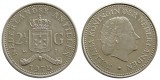 fl24 OLANDA 2 1/2 ( 2,5 ) GULDEN 1978 JULIANA APROAPE NECIRCULATA aUNC