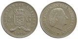 Fl24 OLANDA 2 1/2 ( 2,5 ) GULDEN 1978 JULIANA APROAPE NECIRCULATA aUNC, Europa, Cupru-Nichel