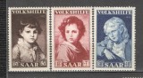 Saarland.1952 Ajutor national-Pictura SS.524