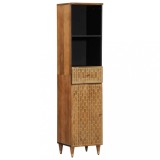 vidaXL Dulap de baie, 38x33x160 cm, lemn masiv de mango 358306