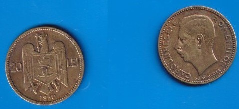 Romania 1930 20 lei
