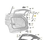 Amortizor haion Skoda Enyaq 21.06.2021-, Partea Dreapta, 5LG827552A