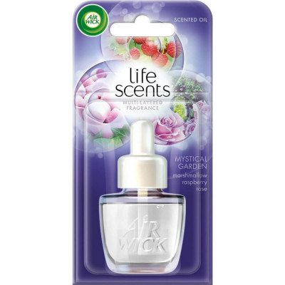 Rezerva Odorizant Electric Lichid AIR WICK, Mystical Garden, 19 ml, Parfum de Trandafiri si Zmeura, Odorizant Camera, Odorizant Electric de Camera, Re foto