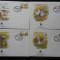 Ungaria-WWF Dropii-set complet FDC