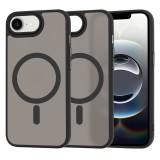 Husa iPhone 16e Techsuit HaloFrost&Atilde;&sbquo;&Acirc;&nbsp;MagSafe Series, negru