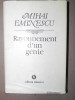 RAYONNEMENT D&#039;UN GENIE-M. EMINESCU BUCURESTI 1989