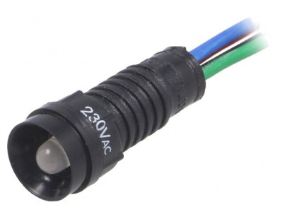 Lampă LED de Control RGB 230V &amp;Oslash;11mm foto