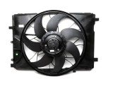GMV radiator electroventilator Mercedes Clasa C (W204), 2007-2014, C180 Kompressor BlueEfficiency, motor 1.6 compressor, benzina, 400 W; 475 mm; 4 pi