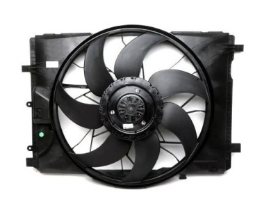 GMV radiator electroventilator Mercedes Clasa C (W204), 2007-2014, C180 Kompressor BlueEfficiency, motor 1.6 compressor, benzina, 400 W; 475 mm; 4 pi foto