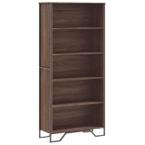 Cumpara ieftin Biblioteca, stejar maro, 80x31x169 cm, lemn prelucrat