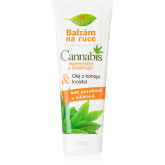 Bione Cosmetics Cannabis Balsam regenerator și hidratant pentru mâini 205 ml