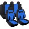 Set Huse Scaun Comfort Albastru, Umbrella