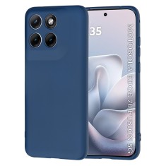 Husa silicon Motorola Edge 70 Fusion Asteroid GSM SoftFlex, bleumarin