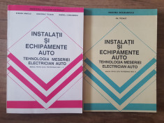 Instalatii si echipamente auto tehnologia meseriei electrician auto, anii I-III foto