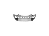 Grila bara Peugeot 308 (4), 09.2007-04.2011, fata, cu 2 elem. cromate; negru/negru