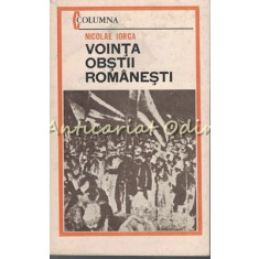 Vointa Obstii Romanesti - Nicolae Iorga