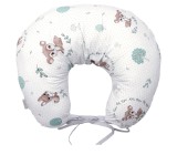 Perna pentru gravide si alaptare, husa detasabila din bumbac 100% si umplutura antialergica BabySoft , Caprioara mica, Amy