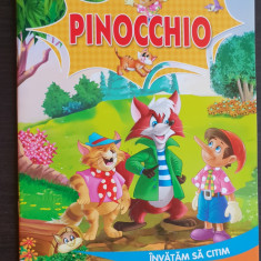 Pinocchio - învățăm să citim la grupa 0 (povești ilustrate)