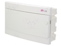 Carcasă pentru Aparatură Modulară &icirc;n Perete Albă IP40 ABS