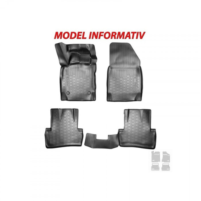 Covoare cauciuc tavita compatibile VW Jetta VI 2010-2018