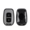Husa Cheie Auto Kwmobile pentru Dacia/Renault 2 Butoane, Gri/Negru, Silicon, KWM0000253C001C