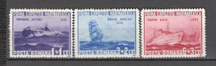 Romania.1936 Expozitia de Marina ZR.58