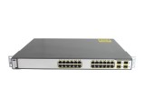 Switch Cisco WS-C3750G-24PS-S 24x1Gb PoE 4xSFP 1Gb PSU Urechi rack gestionabil