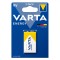 Set Baterii Alcaline, Varta, 9V, 2 Bucăți