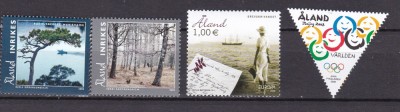 Aland 2008 MI 292-295 nominal aprox. 3.3 eu MNH foto