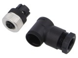 Conector EPIC POWER M12 D6A 3 PE F 8-10 LAPP Cod 44423143