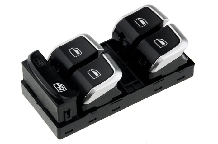 Comutator macara geam Audi A1 202011-, Q3 2011-, NTY EWS-AU-016