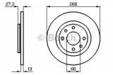 Disc frana CITROEN BERLINGO (MF) (1996 - 2016) BOSCH 0 986 478 847