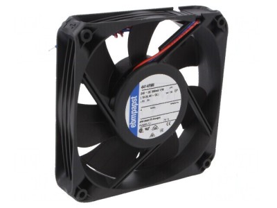 Ventilator axial 24VDC 119x119x25mm 225m3/h 55dBA foto