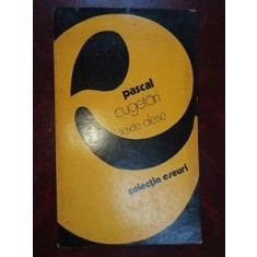 Cugetari- Pascal