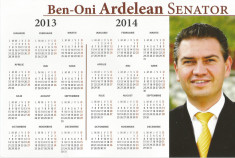 Romania, Ben-Oni Ardelean, senator, USL, calendar electoral, 2013-2016 foto