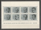 Germania.1964 20 ani atentatele din 20 Iulie 1944-Bl. MG.186