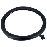 Husa Volan Auto Piele Ecologica Neagra M (37-39cm) ALM