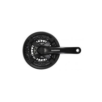 Angrenaj Pedalier Shimano Tourney Fc-Ty501, 48X38X28T, Brat 175Mm, Pt. 6/7/8 Vit... Cod:EFCTY501E888CLB foto