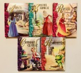 Micul meu sipet comoara cu povesti, Fratii Grimm, Alba Ca Zapada,Broscoiul Fermecat,Rapunzel,Croitorasul cel viteaz,Rumpelstiltskin,carti pentru copii, 1997