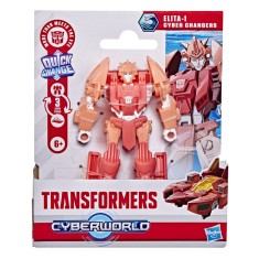 TRANSFORMERS CYBERWORLD ROBOT ELITA 1 CONVERTIBIL 10CM SuperHeroes ToysZone