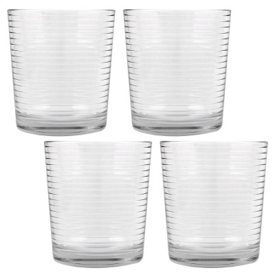 Set 4 pahare pentru whisky Circleware, 384 ml, Transparente foto